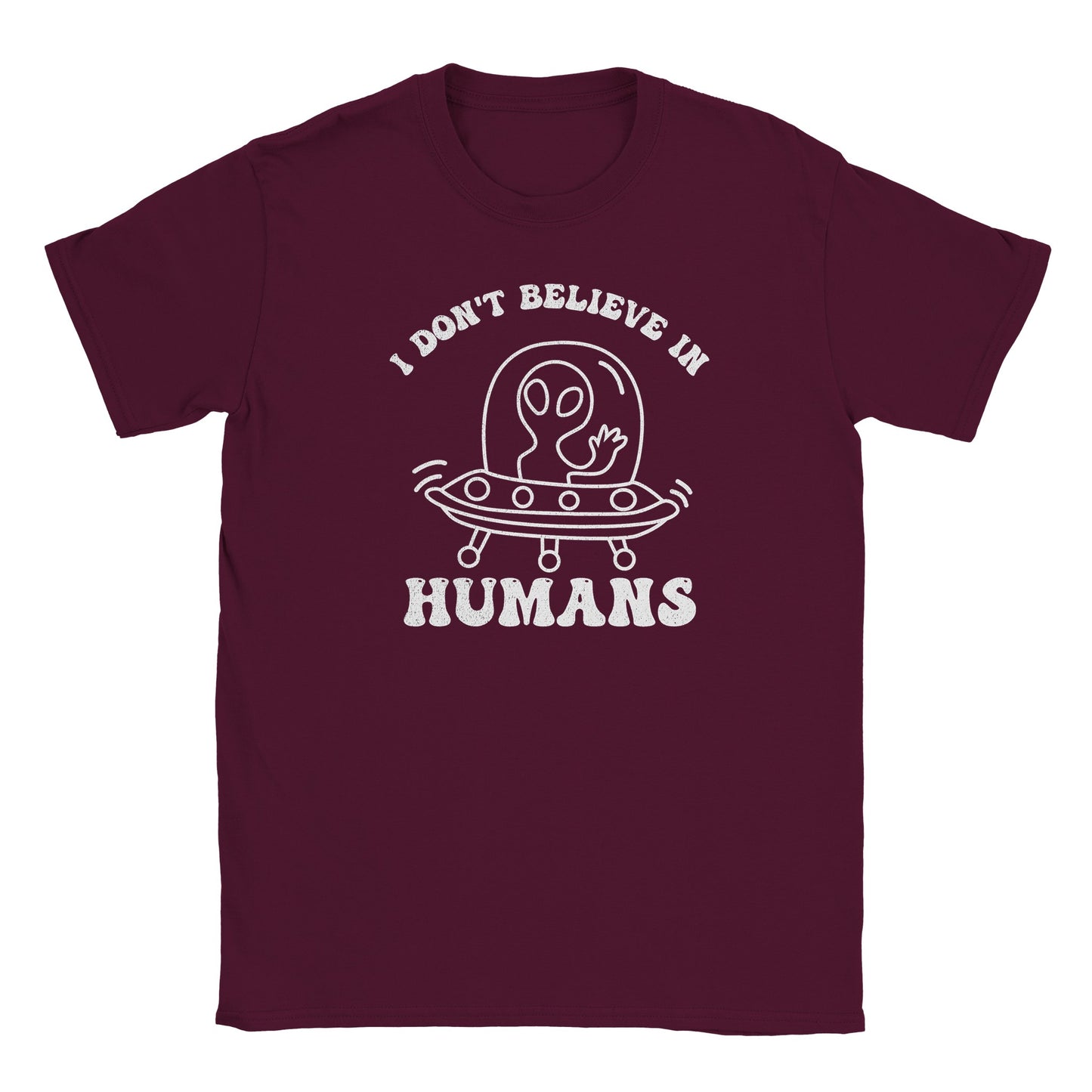 I DON'T BELIEVE IN HUMANS